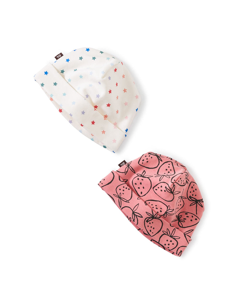 Baby Hat Two-Pack in Stars - View 1