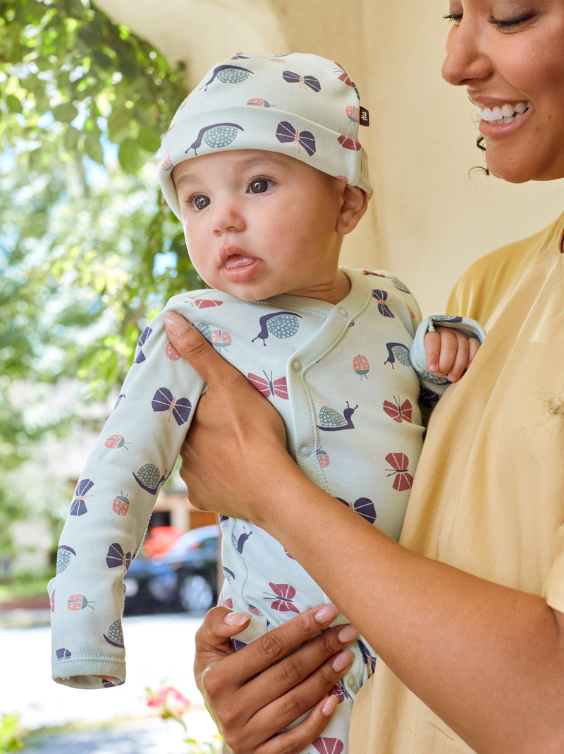 Baby Hat Two-Pack in Garden Friends - View 2