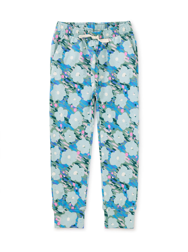 Striped Leggings in Med Heather Grey - View 2