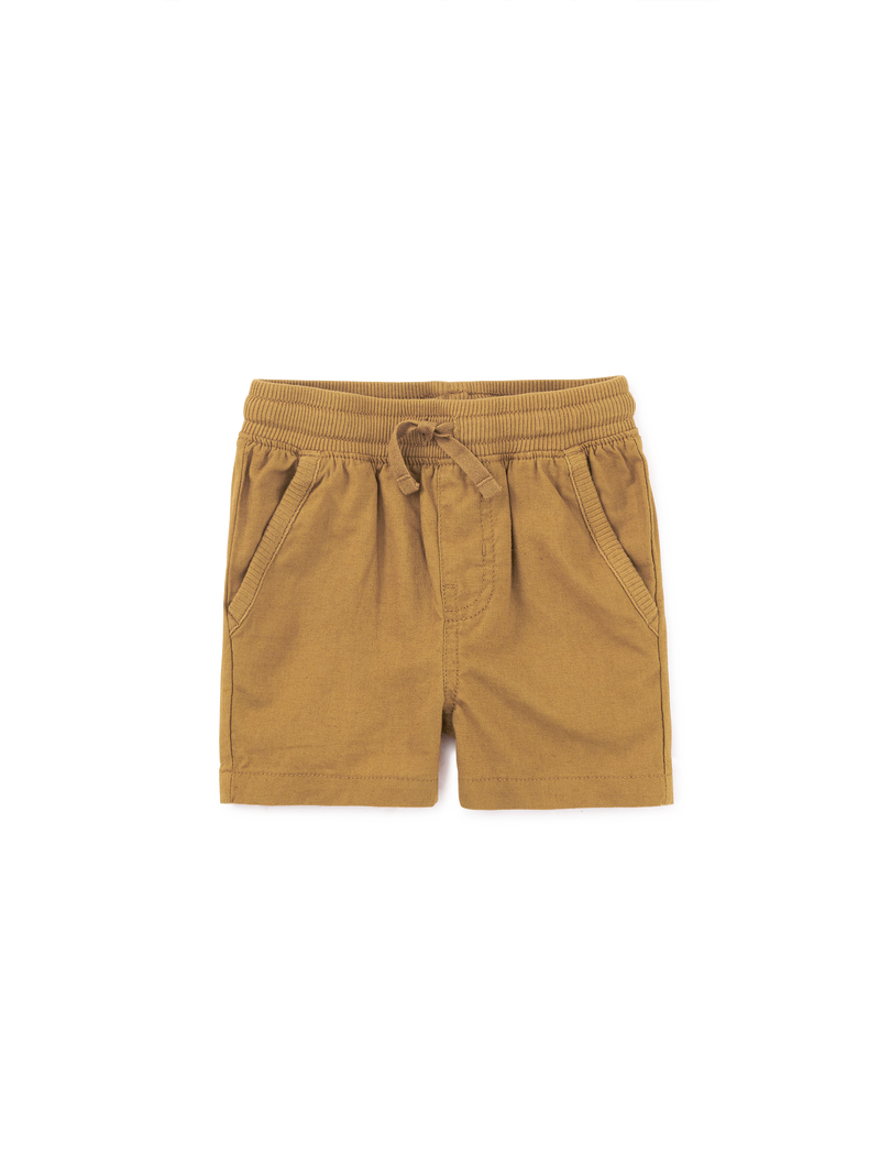 Make Tracks Shorts in Whole Wheat - View 2