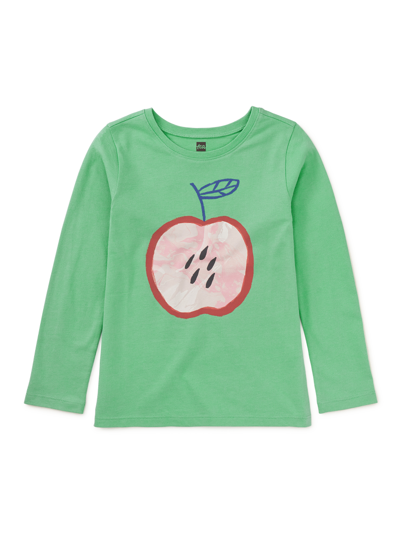 Marbled Apple Graphic Tee in Parkside - View 1