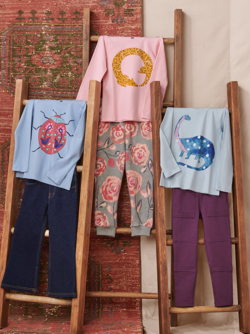 Simit Dog Graphic Tee in Blossom - View 2