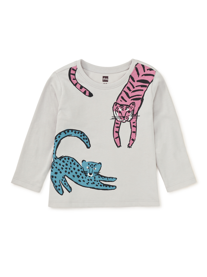 Wild Cats Graphic Tee in Vapor - View 2