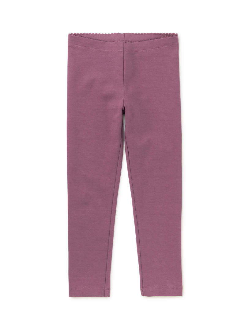 Solid Leggings in Cassis - View 2