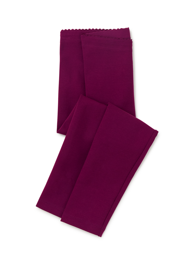 Solid Leggings in Cosmic Berry - View 1