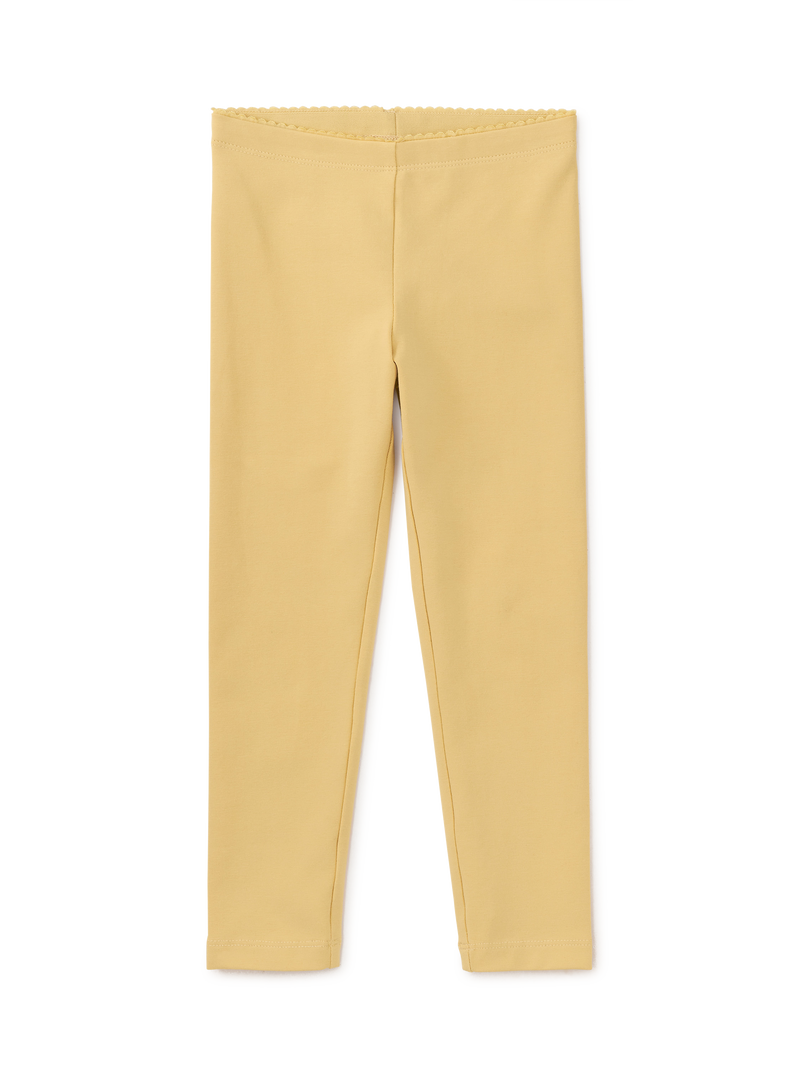 Solid Leggings in Honey Mustard - View 2