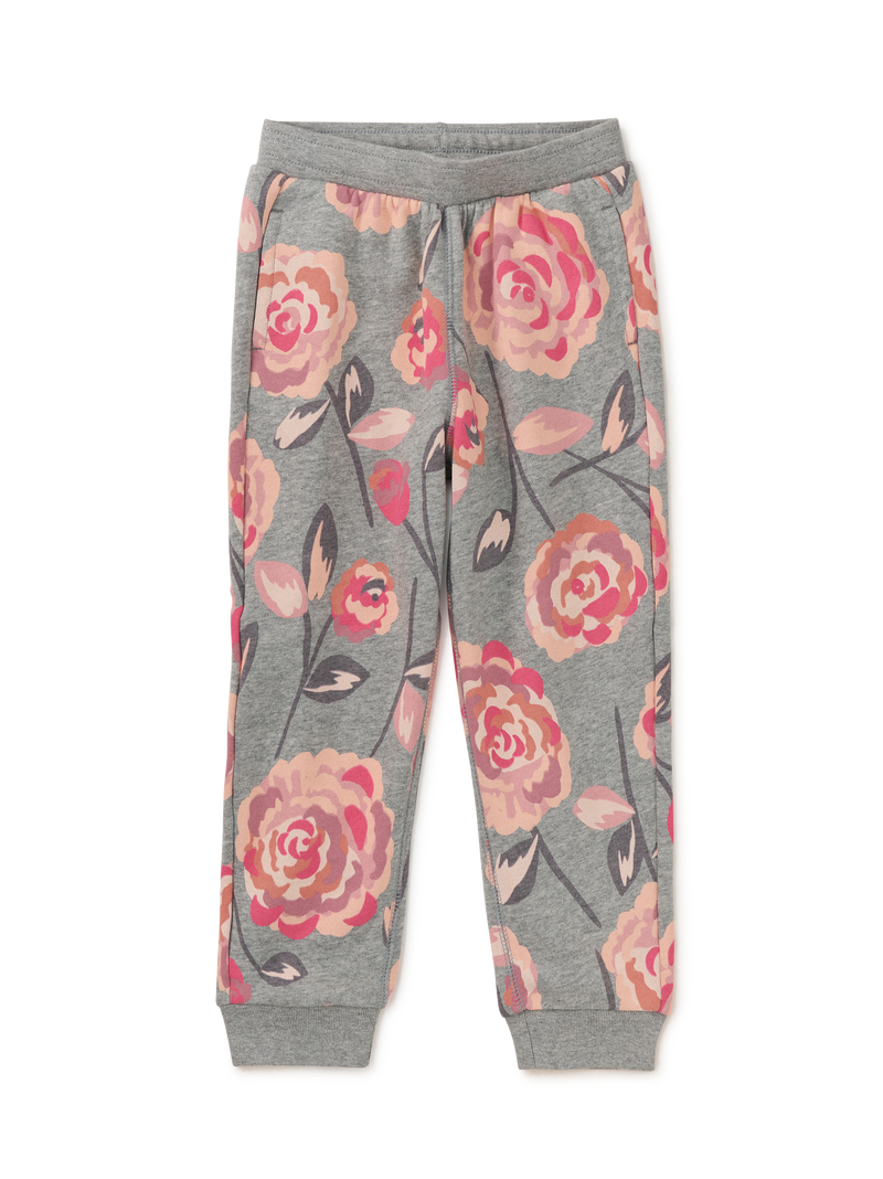 Going Places Joggers in Turkish Rose In Heather Gray - View 1