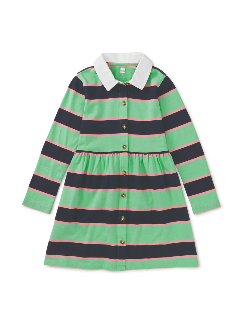 Rugby Shirtdress in Parkside - View 1