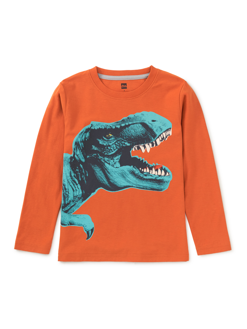 T-Rex Chomp Graphic Tee in Terra - View 1