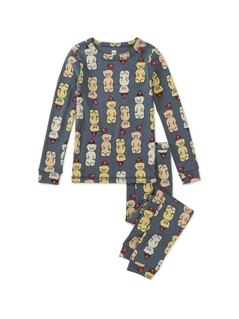 Goodnight Pajama Set in Honey Bears - View 1