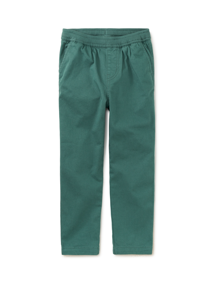 Timeless Stretch Twill Pants in Silver Pine - View 1