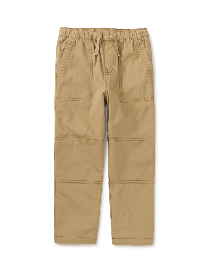 Cozy Does It Lined Pants in Dune Grass - View 1