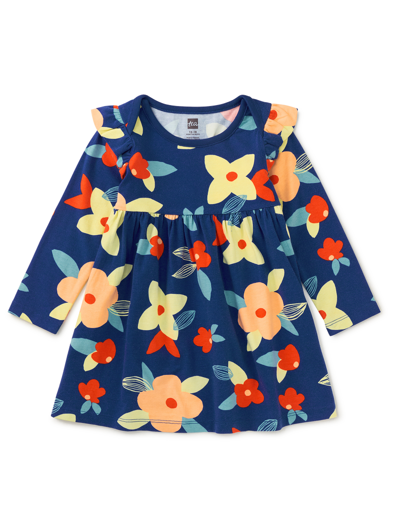 Mighty Mini Baby Dress in Turkish Coastal Floral - View 1