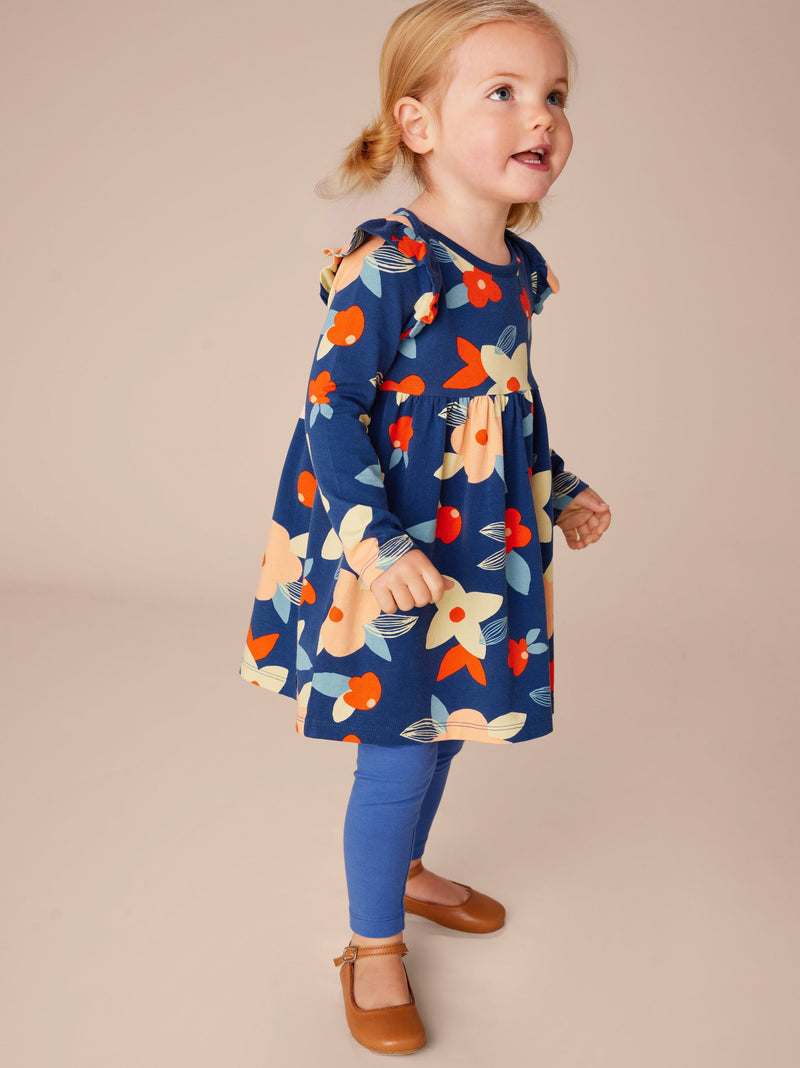 Mighty Mini Baby Dress in Turkish Coastal Floral - View 2
