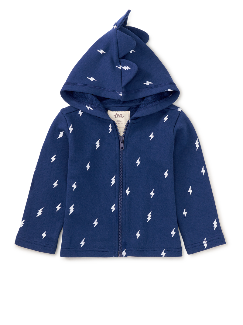 Spike Out Baby Hoodie in Medbp101 - View 1