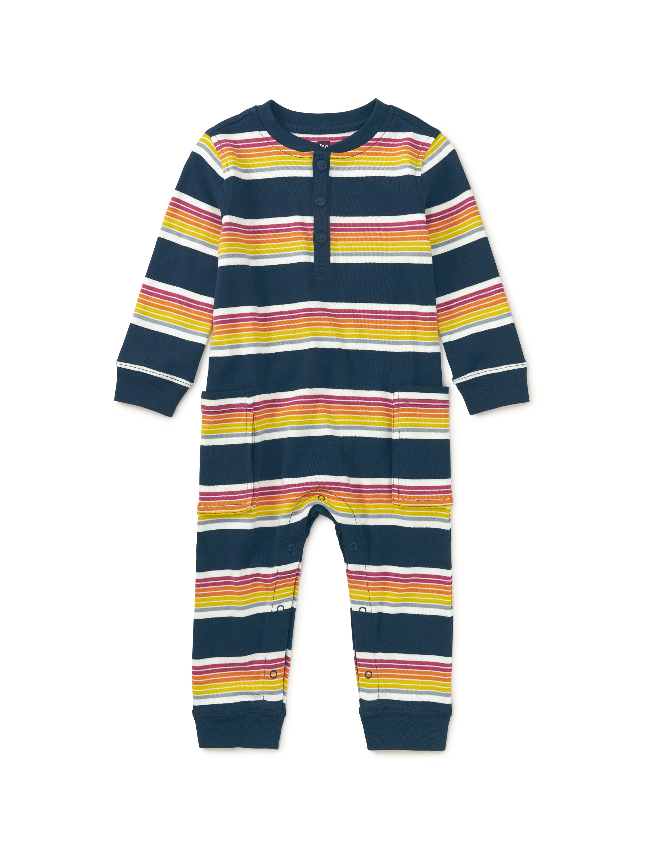 Henley Baby Romper