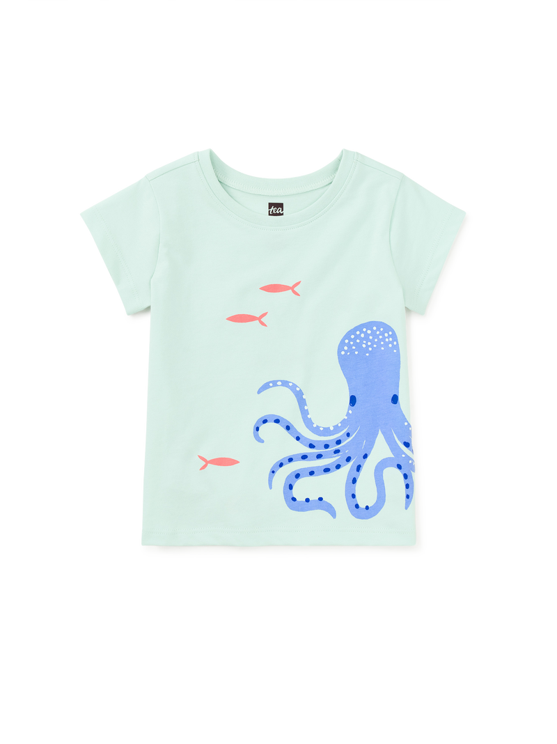 Octopus Garden Uv Graphic Tee in Garden Party - View 2