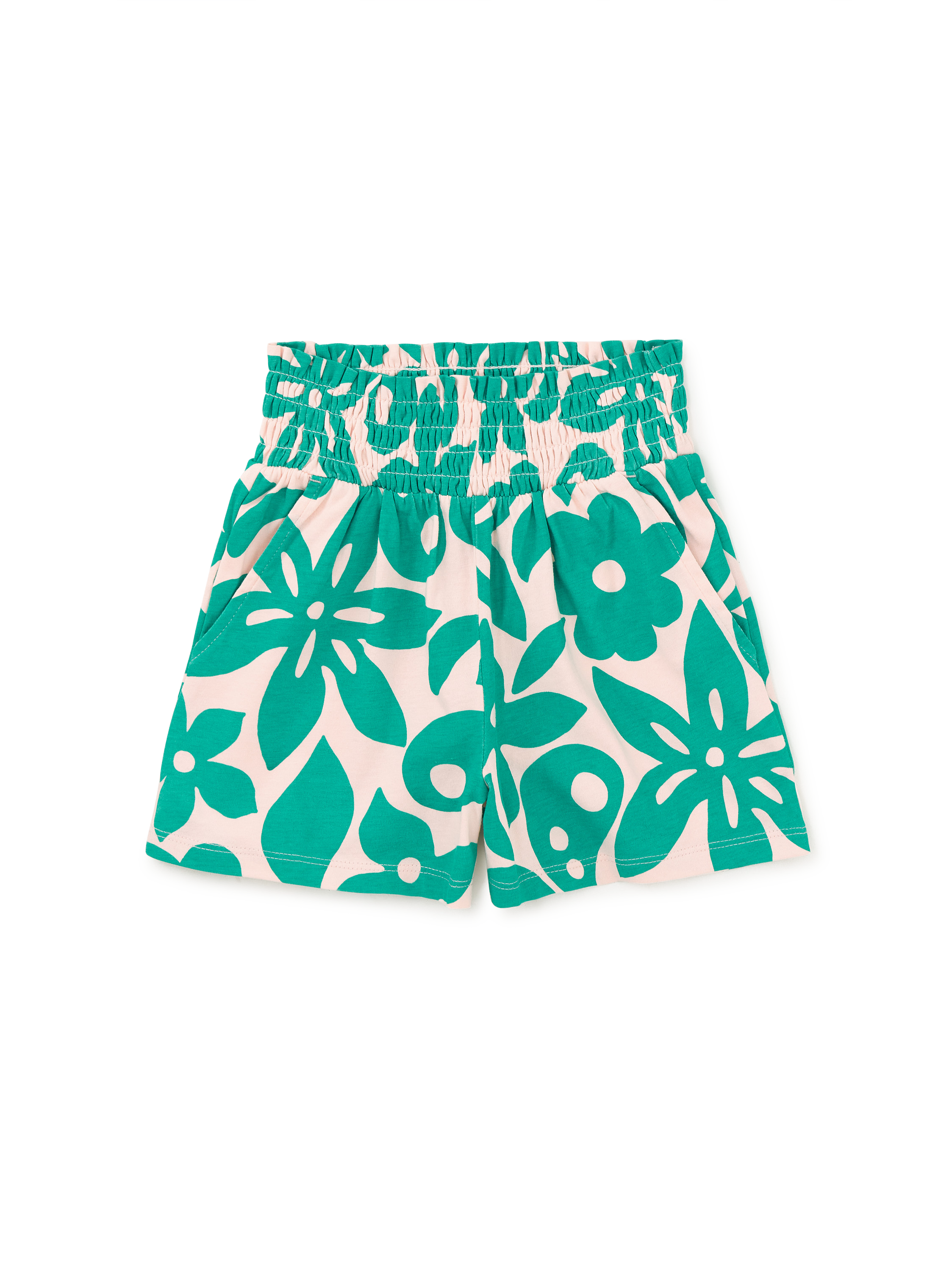 Paperbag High-Waist Shorts