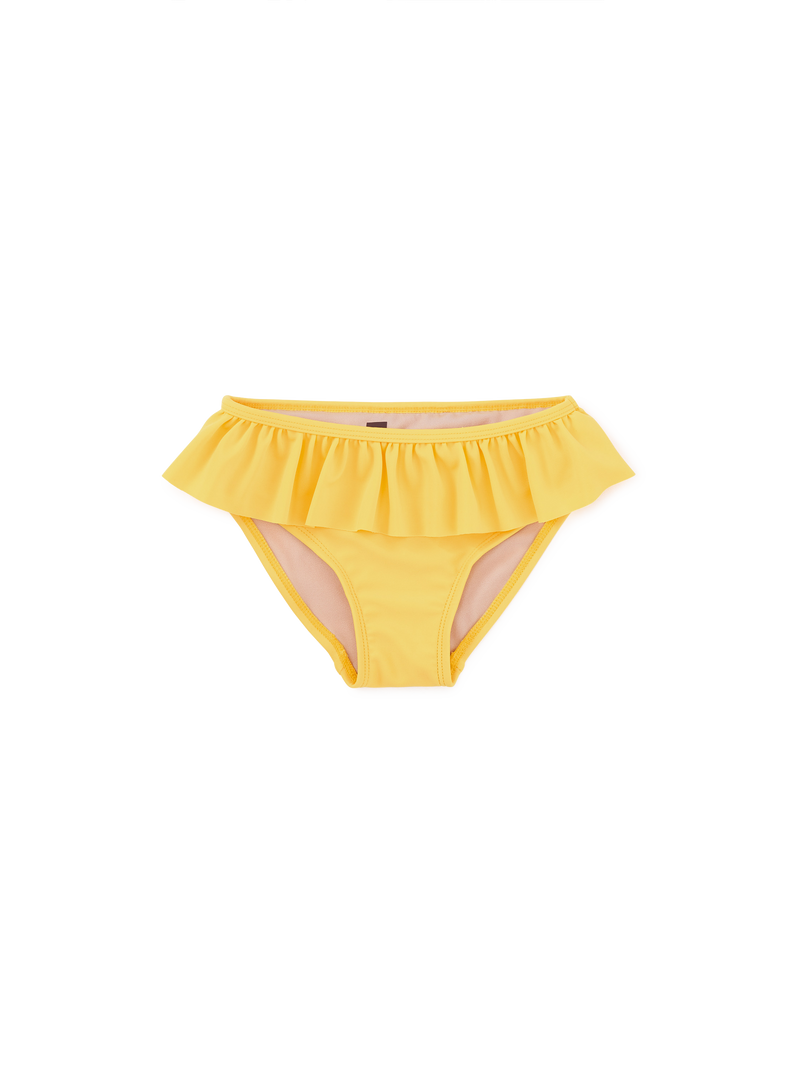 Ruffled Bikini Bottoms in Del Sol - View 1