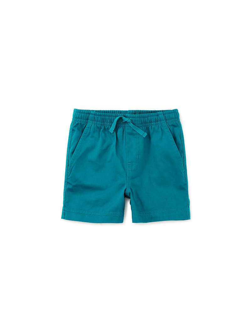 Twill Sport Shorts in Enamel Blue - View 1