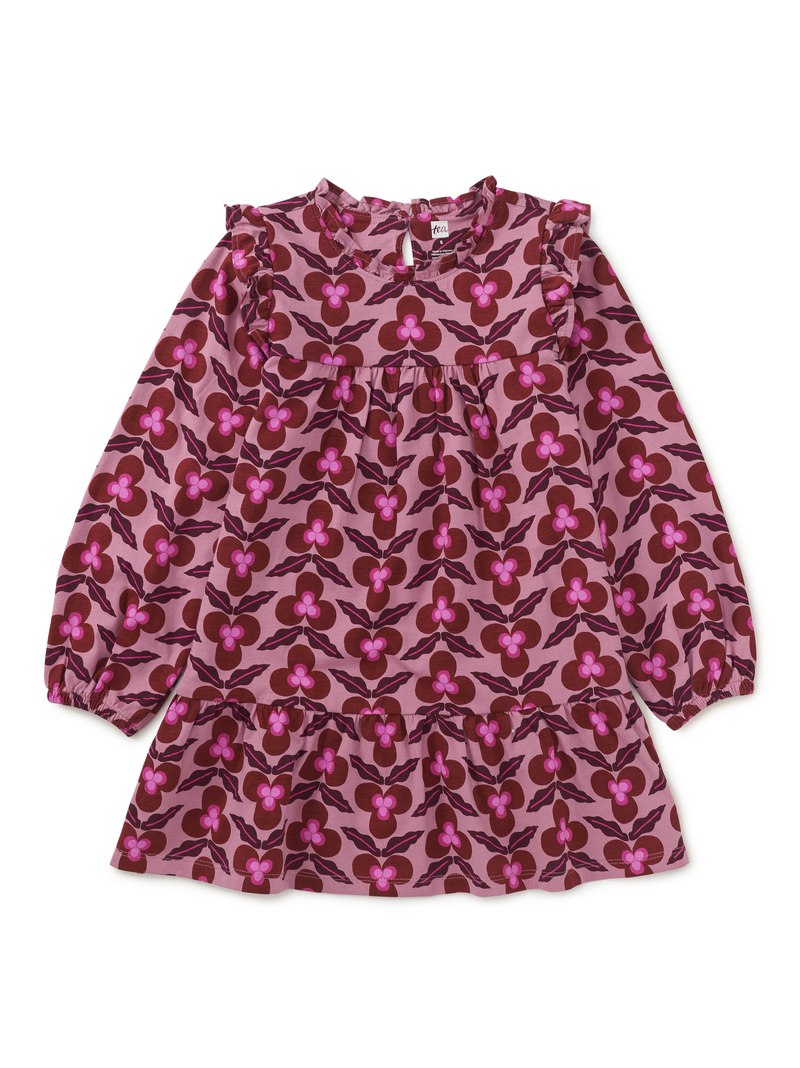 Poetic Ruffle Dress in Nazar Floral - View 1