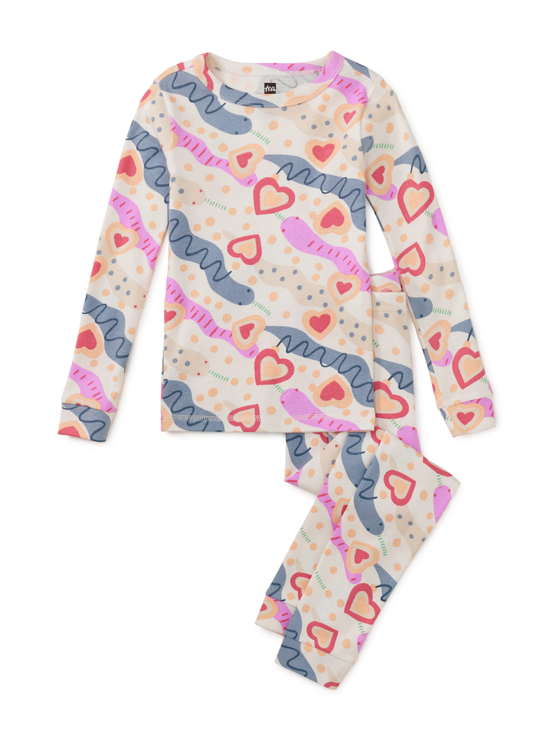 Goodnight Pajama Set in Sweetie Snakes - View 1