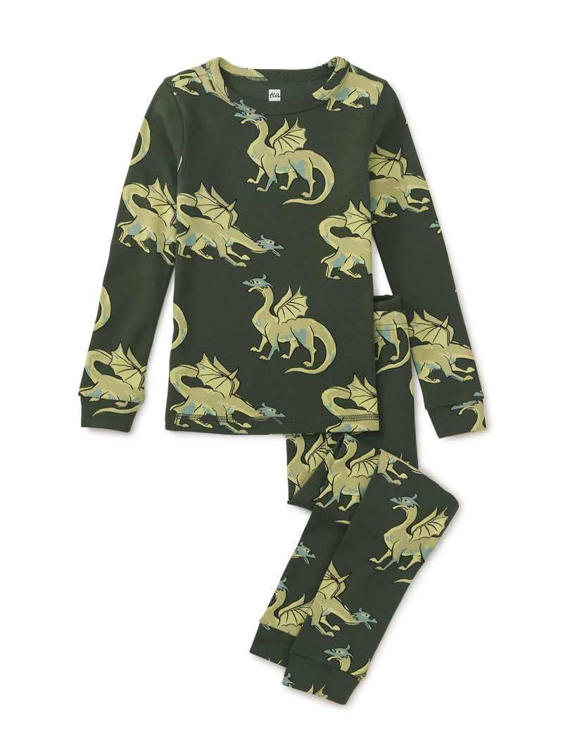 Goodnight Pajama Set in Magic Dragons - View 1