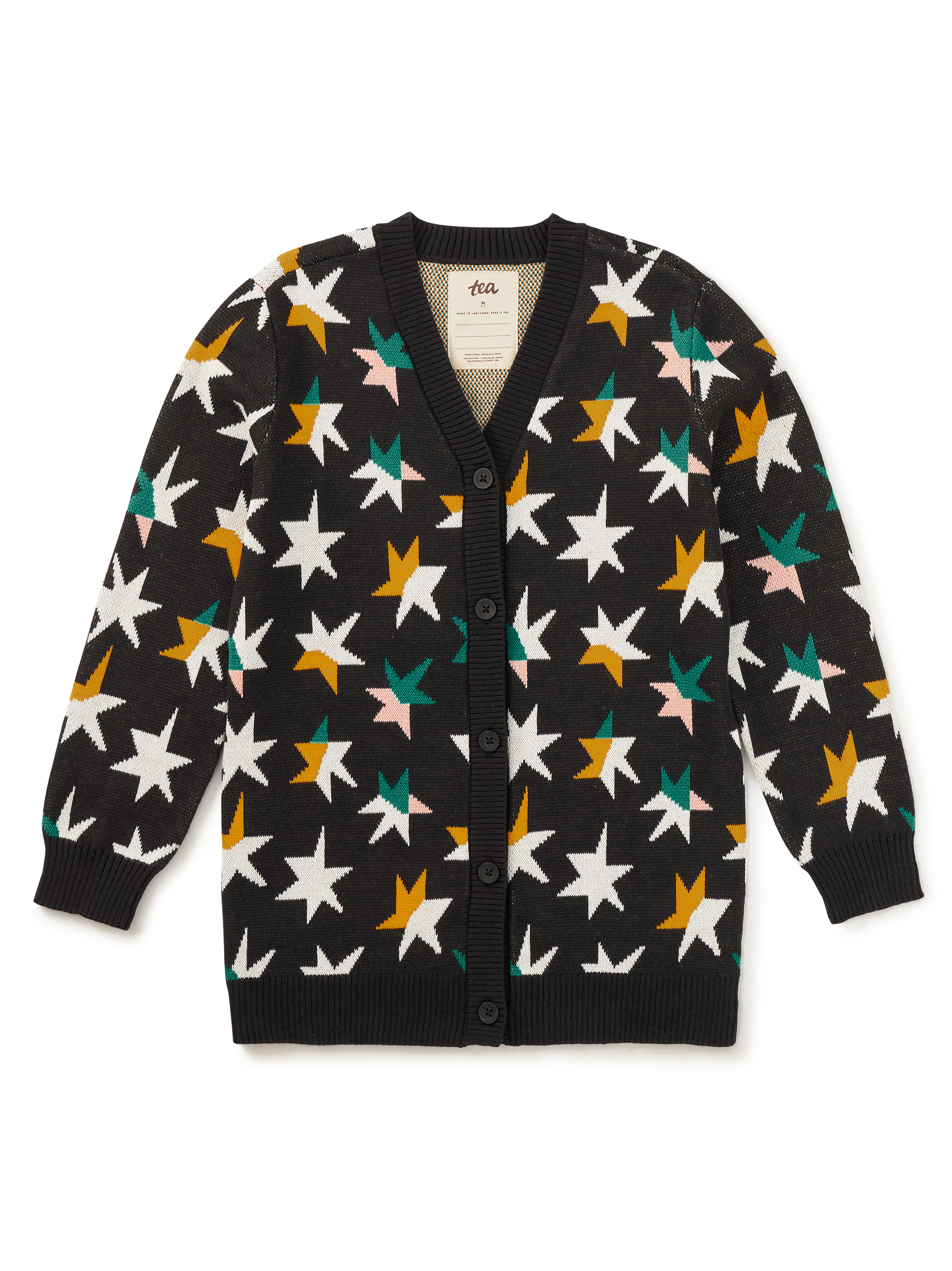 Long Iconic Stars Cardigan