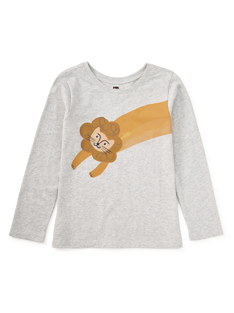 Liger Double Sided Tee in Light Grey Heather - View 1