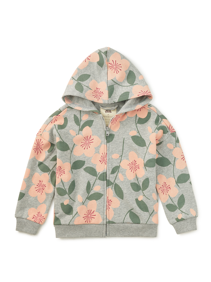 Easy Fit Hoodie in Plum Blossom - View 1