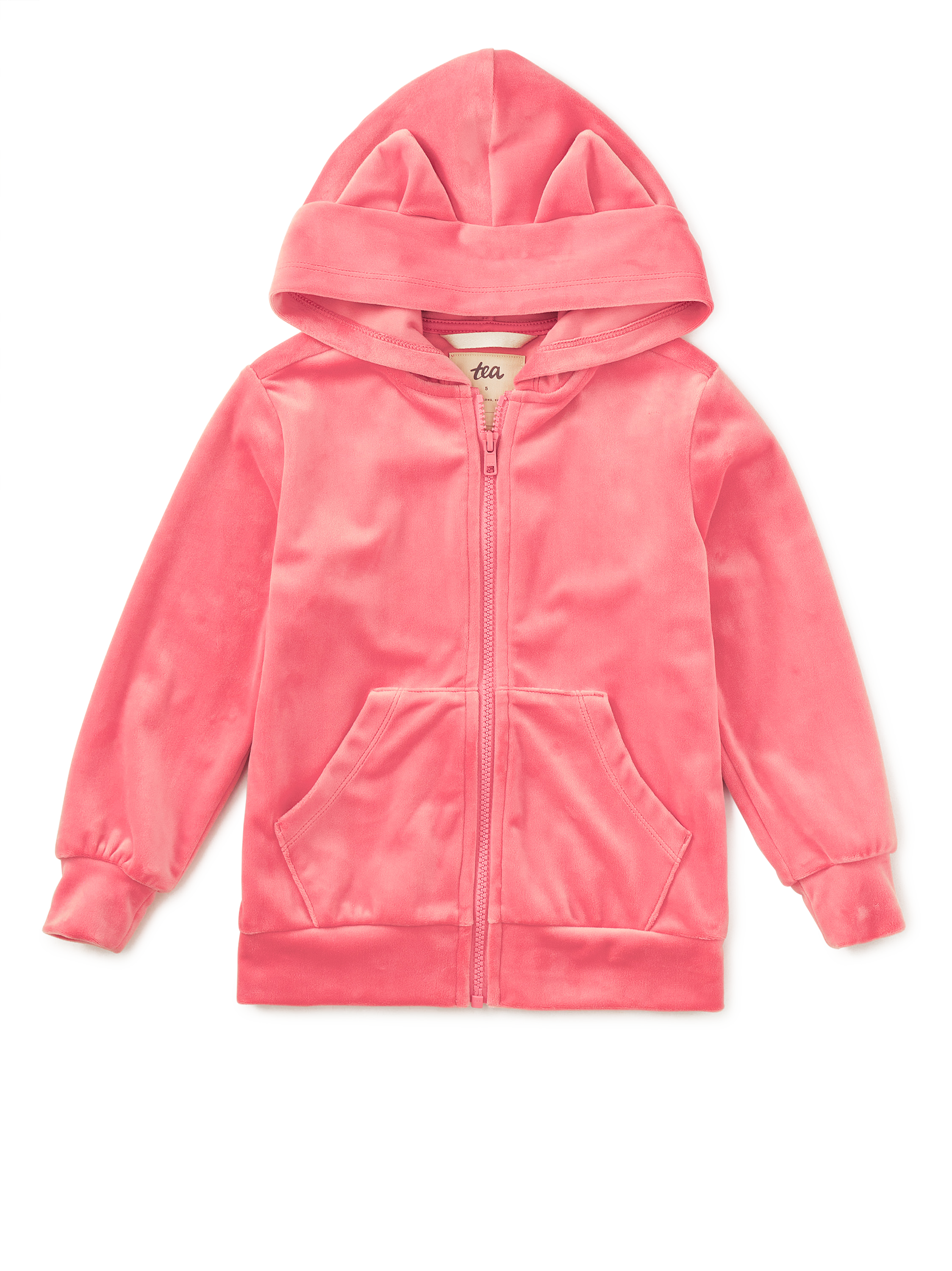 Cat Ears Velour Hoodie