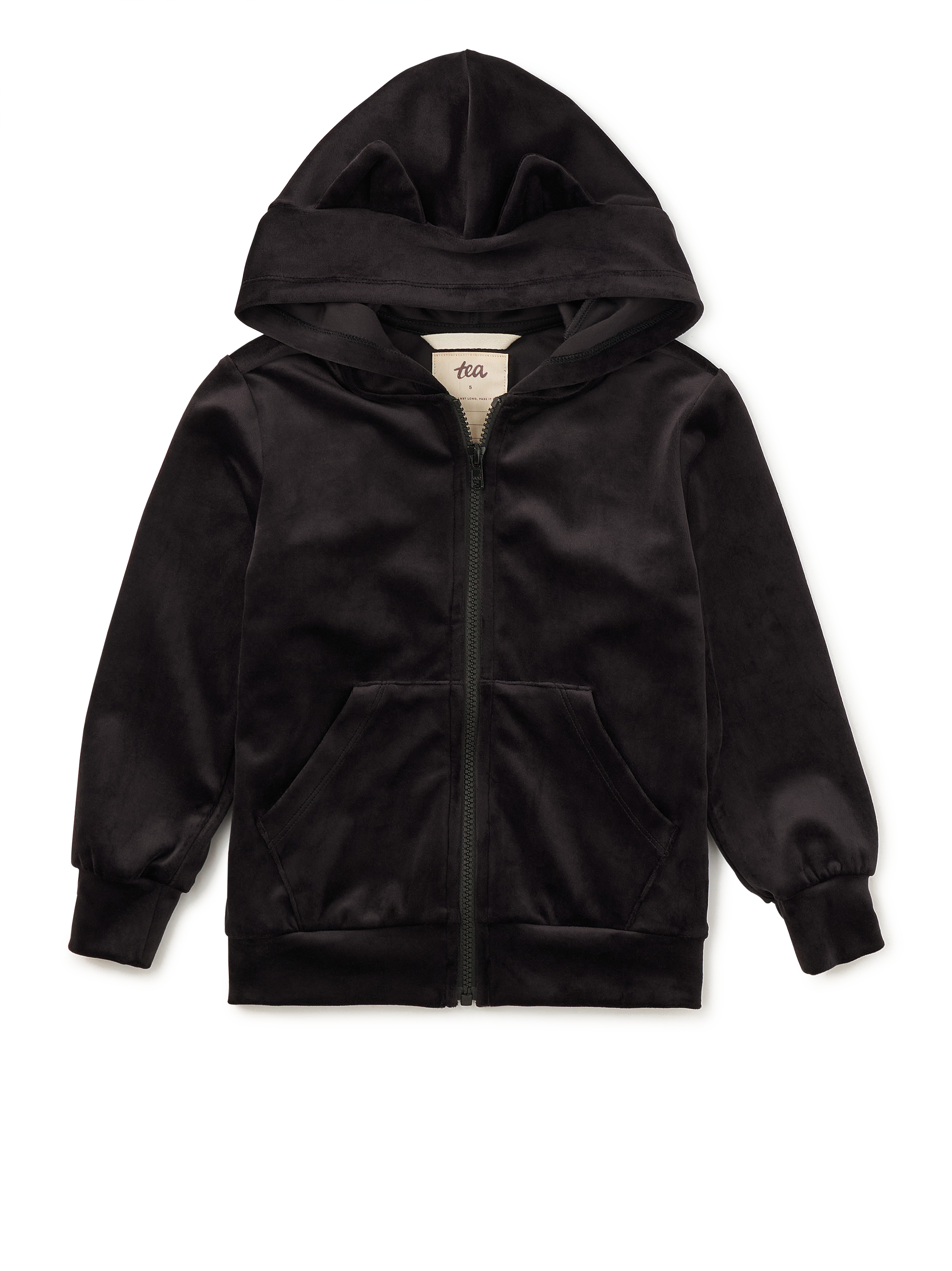 Cat Ears Velour Hoodie
