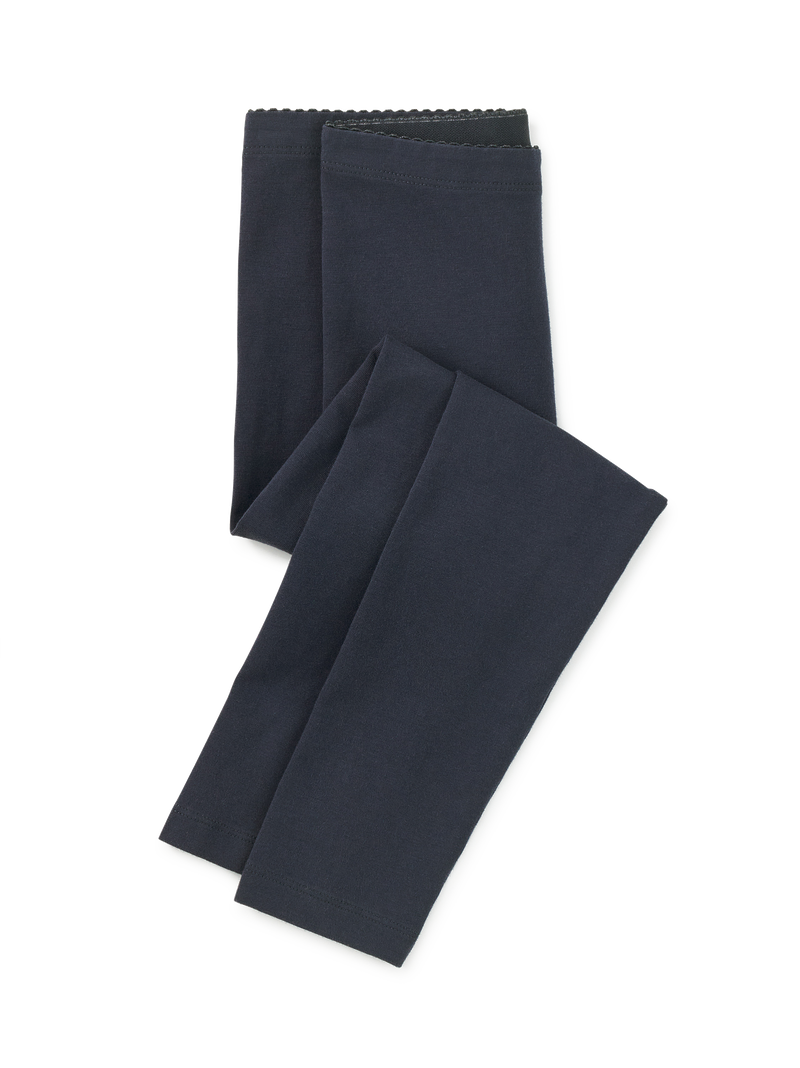 Solid Leggings in Indigo - View 1