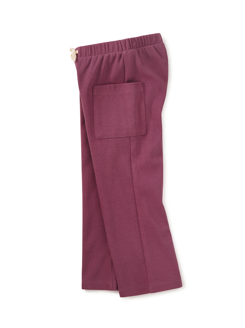 Flare For Fun Pocket Pants in Cassis - View 2