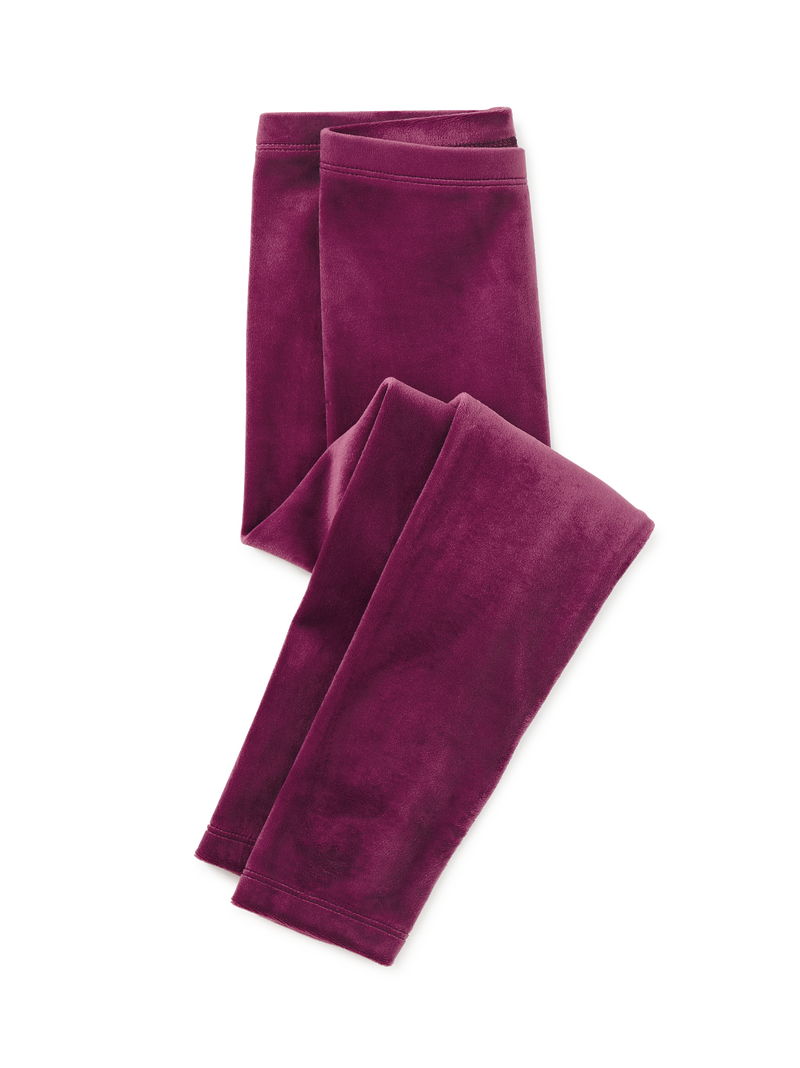 Velour Leggings in Cosmic Berry - View 1