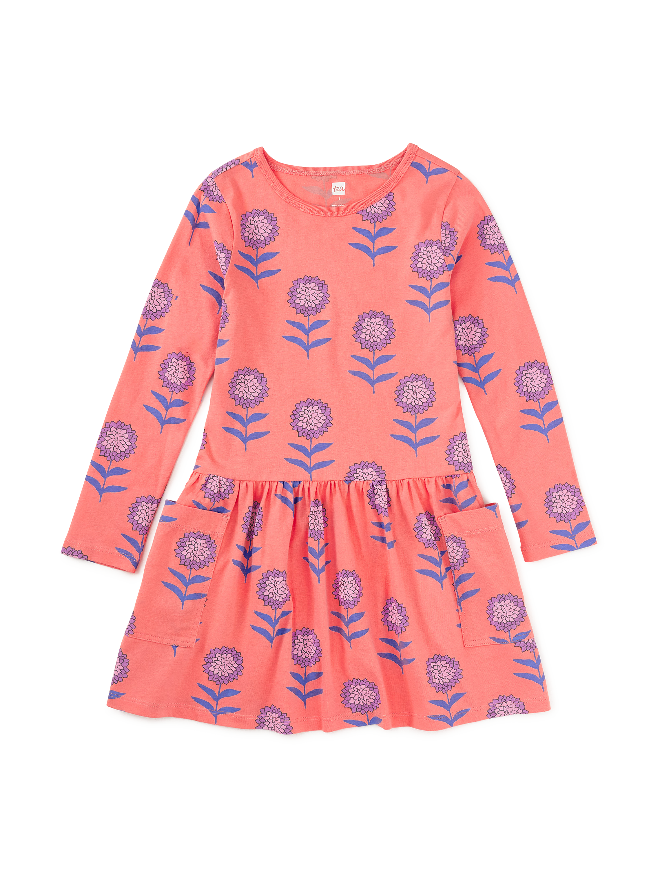 Long Sleeve Pocket Dress