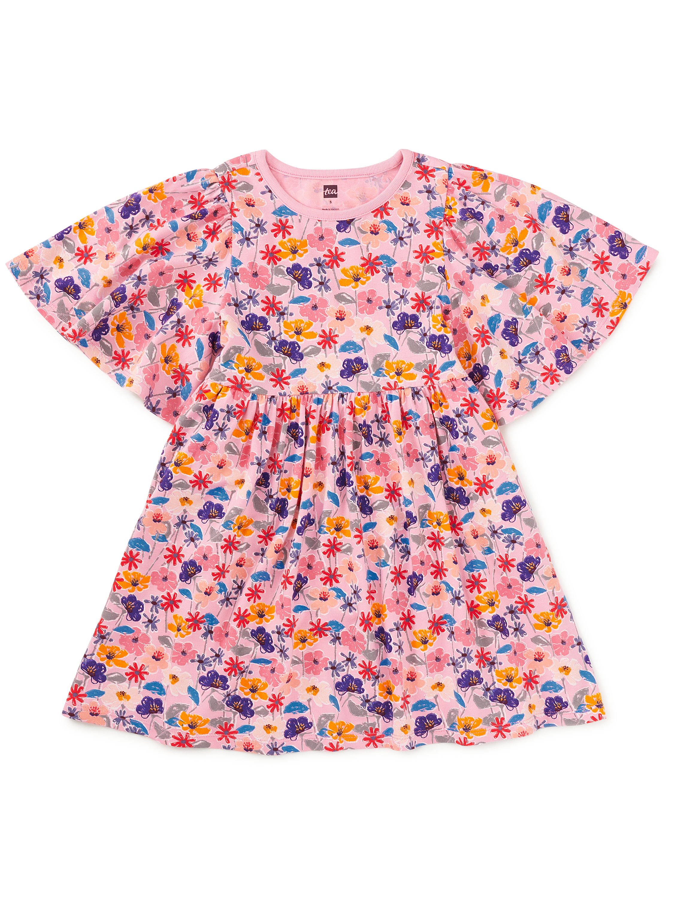 Butterfly Sleeve Dress