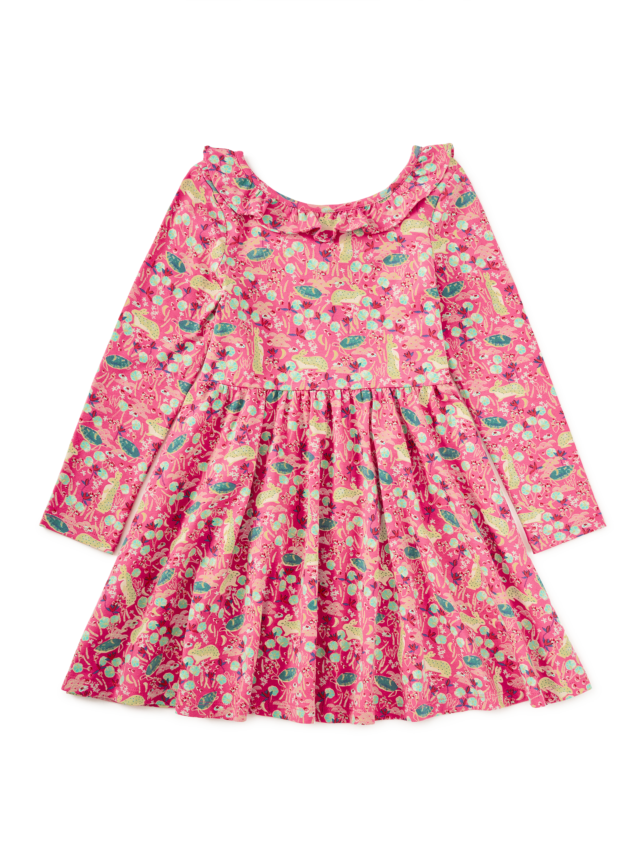 Ruffle Collar Ballet Dress