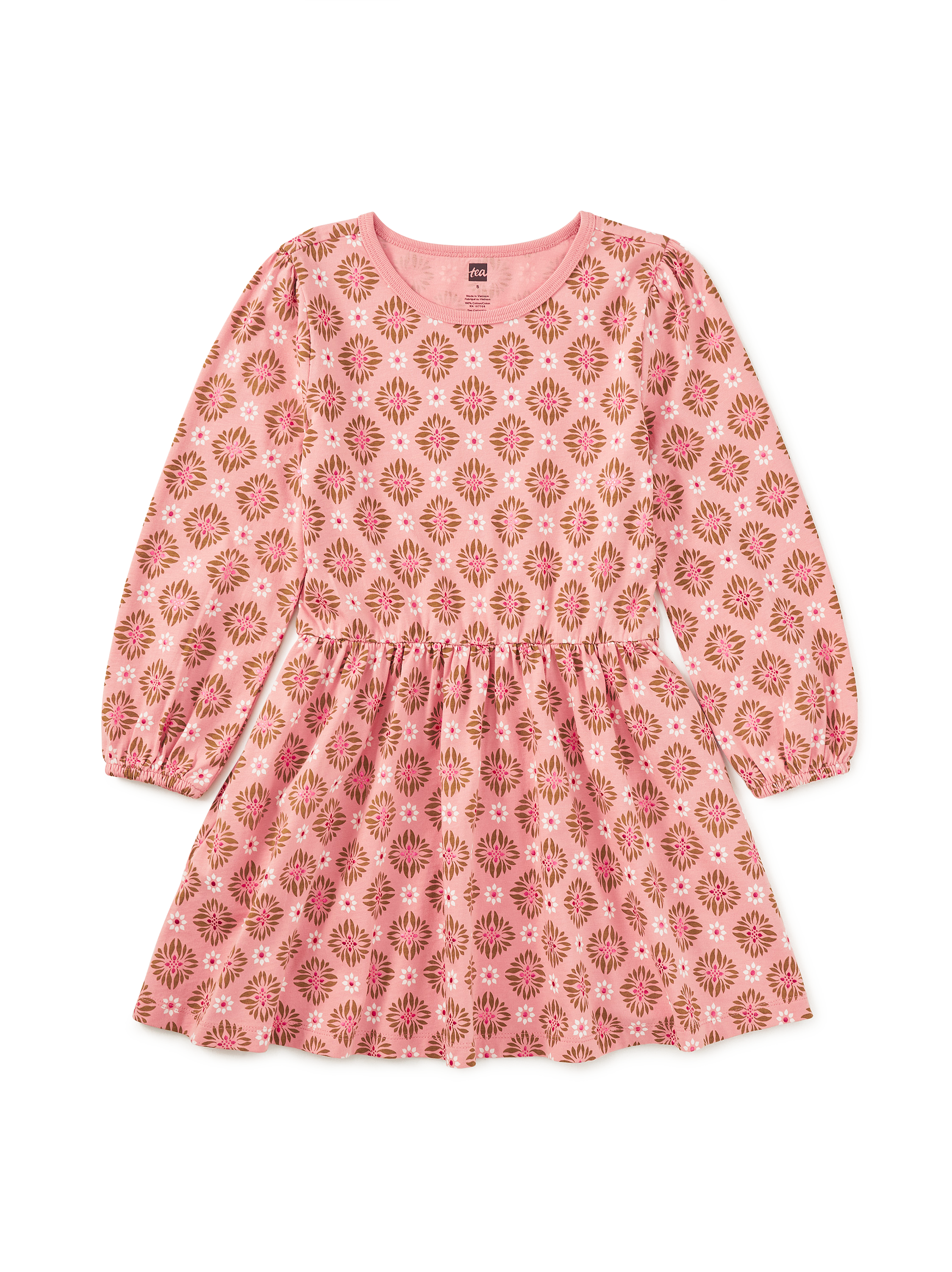 Blouson Sleeve Pocket Dress