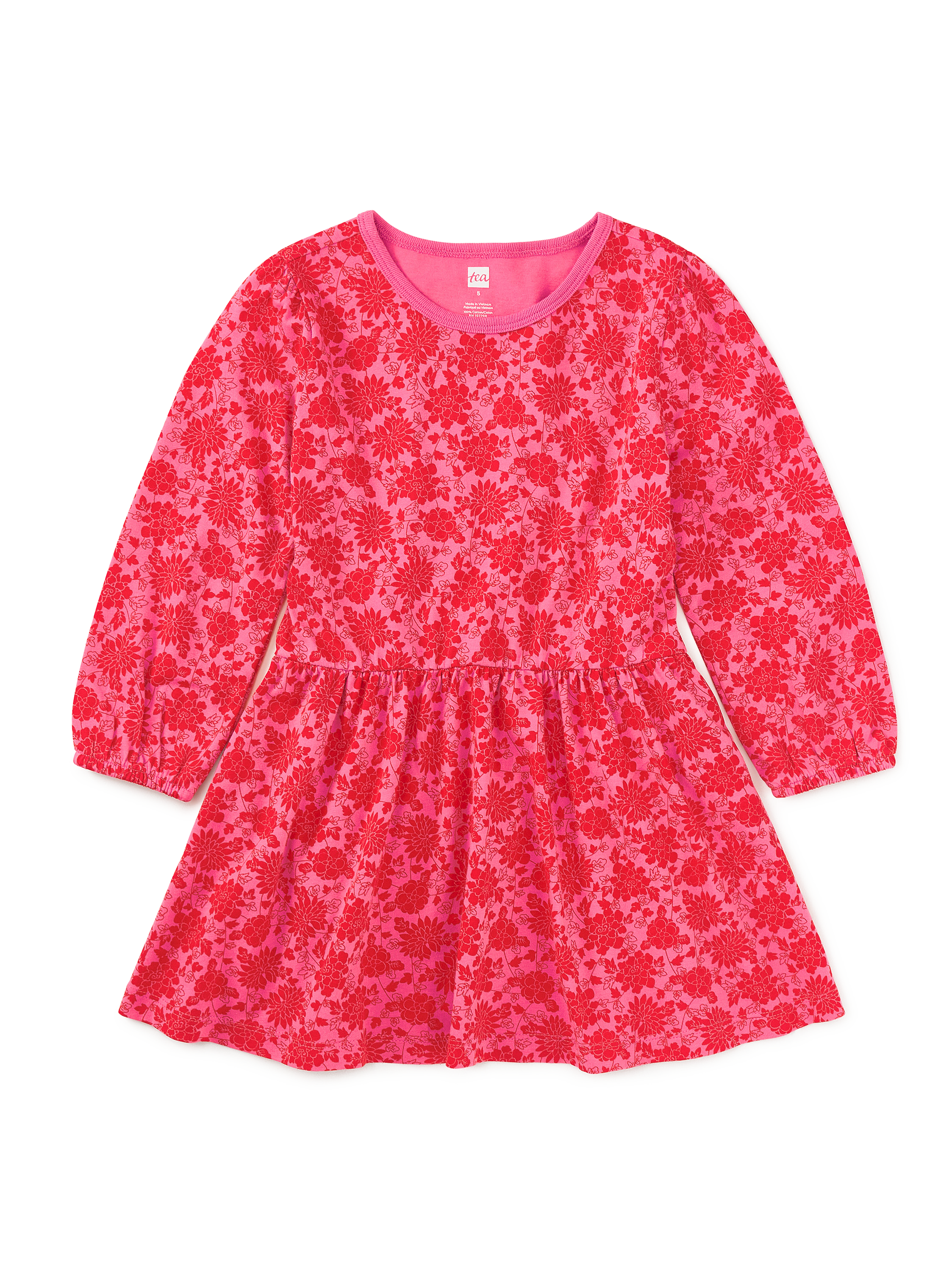 Blouson Sleeve Pocket Dress