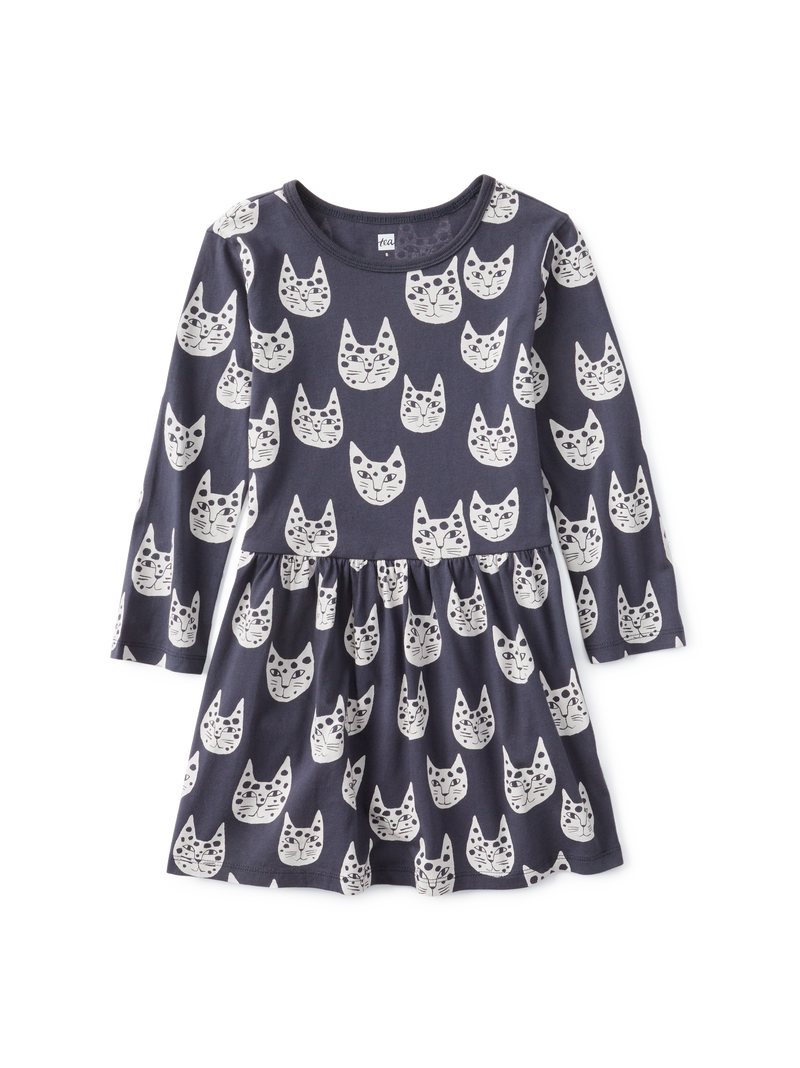 Skirted Staple Dress in Kool Katts - View 1