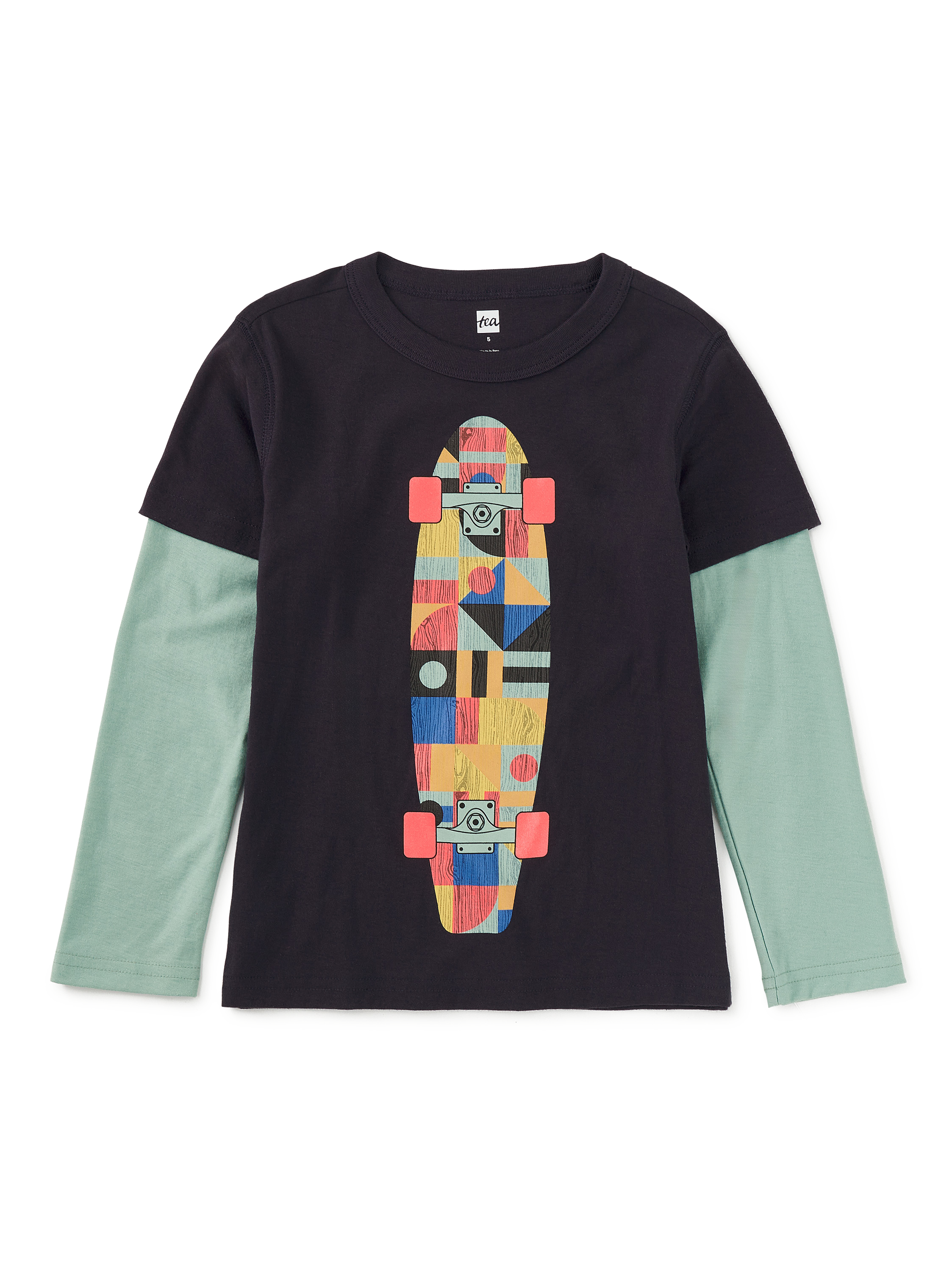Skateboard Layered Tee