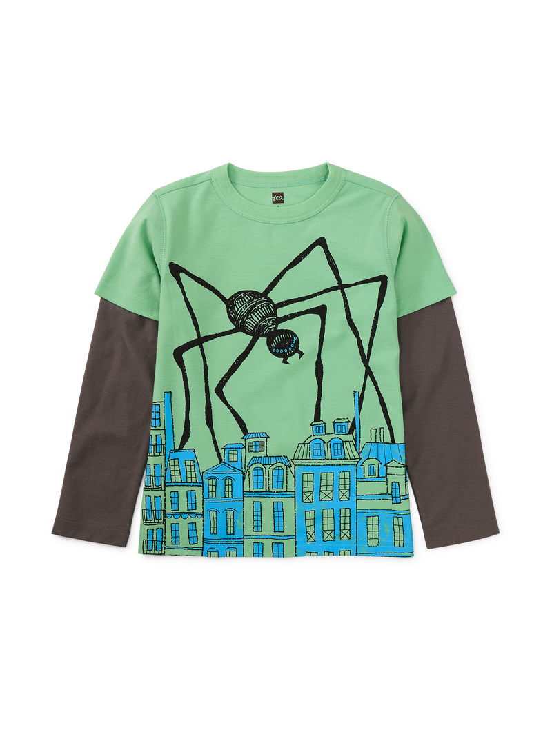 6-Legged Spider Graphic Tee in Parkside - View 1