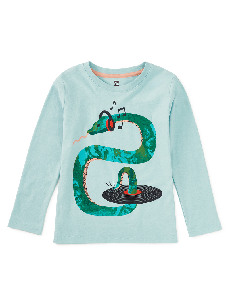 Dj Snake Graphic Tee in Sterling Blue - View 1