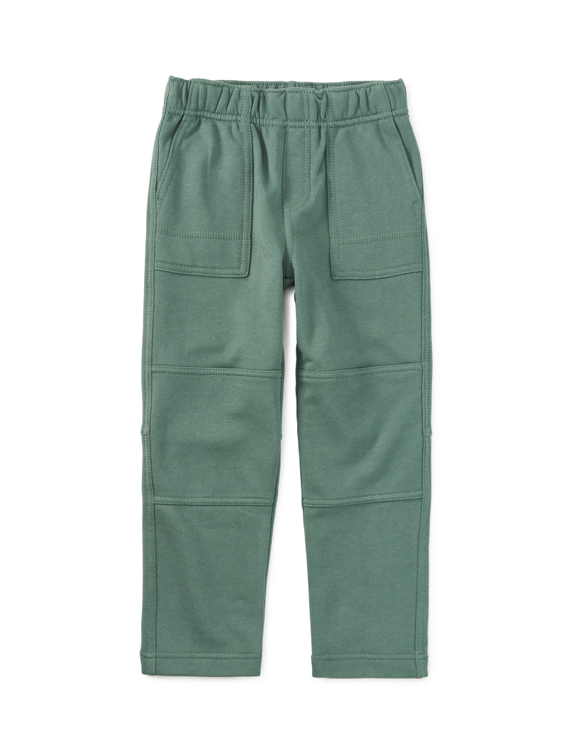 Playwear Pants in Dark Laurel Green - View 1