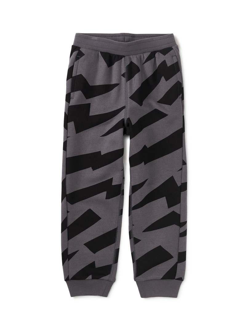 Going Places Joggers in Lightning Stripes - View 1