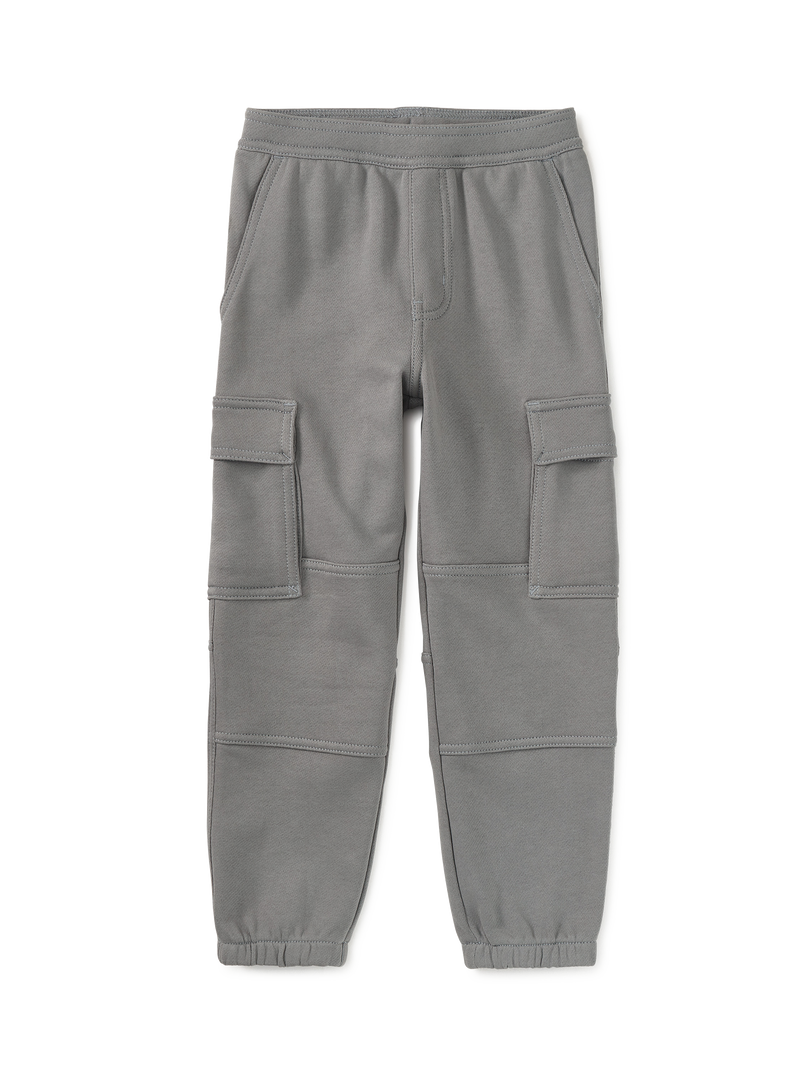 Cargo Pocket Joggers in Smoke - View 1