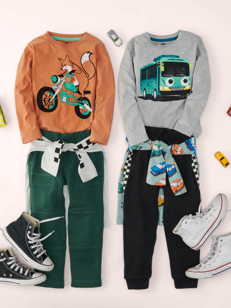Playwear Pants in Pineneedle - View 2