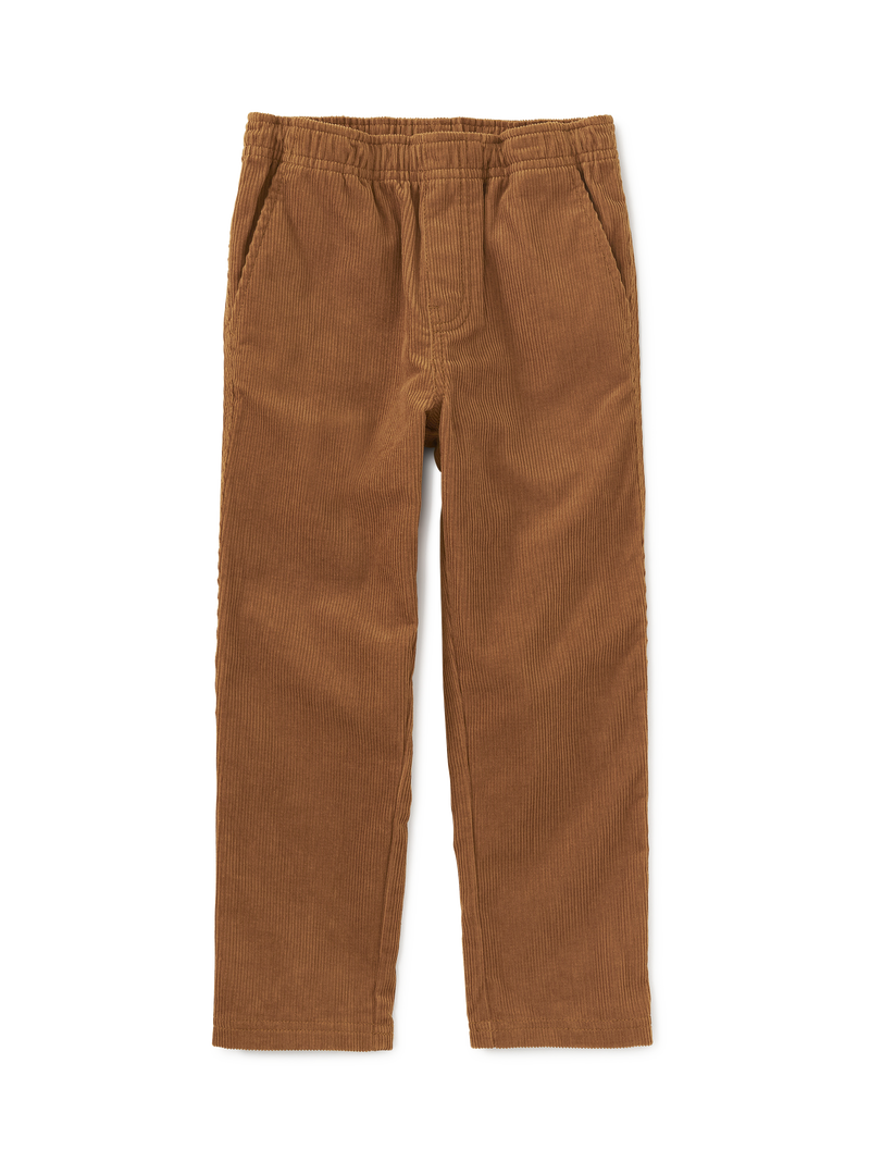 Corduroy Pants in Acorn - View 1