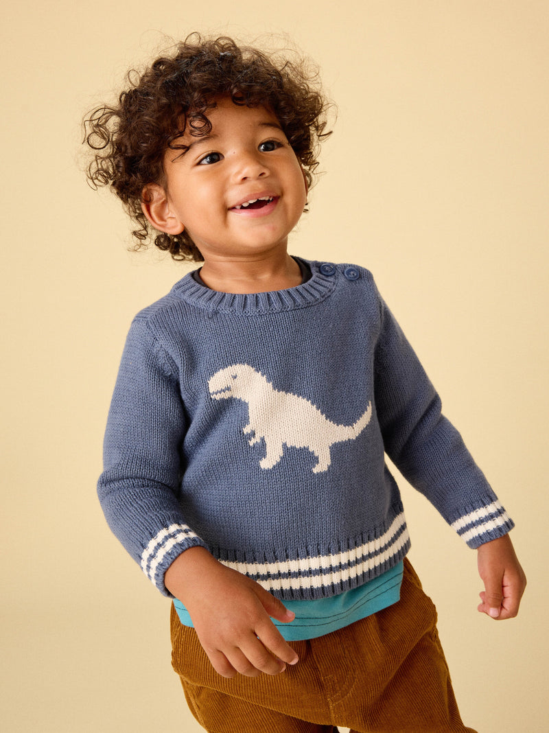 Baby Dino Sweater in Triumph - View 2